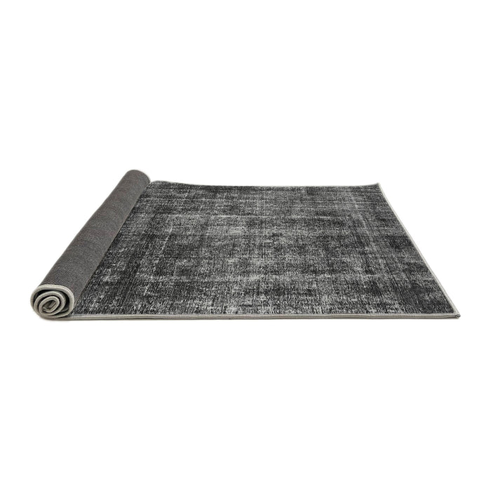 Sideview of Oriental Gray Industrial Rug, urb2212gry