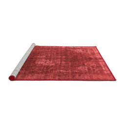 Industrial Red Washable Rugs