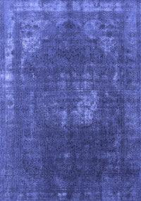 Oriental Blue Industrial Rug, urb2213blu