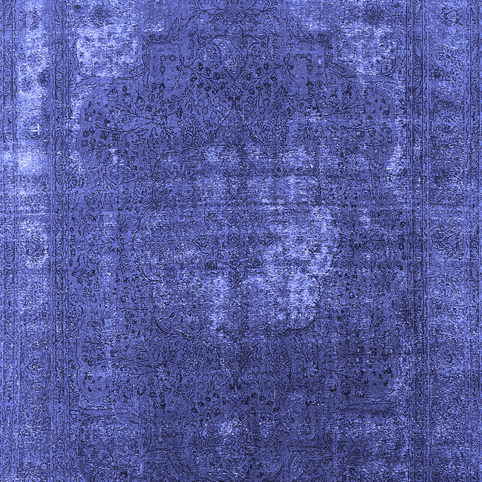 Oriental Blue Industrial Rug, urb2213blu