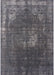 Mid-Century Modern Black Oriental Rug, urb2213