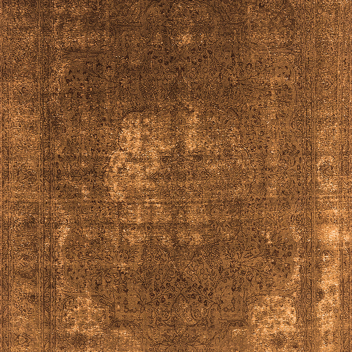 Oriental Orange Industrial Rug, urb2213org
