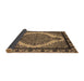 Sideview of Oriental Brown Industrial Rug, urb2214brn