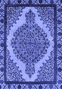 Oriental Blue Industrial Rug, urb2214blu