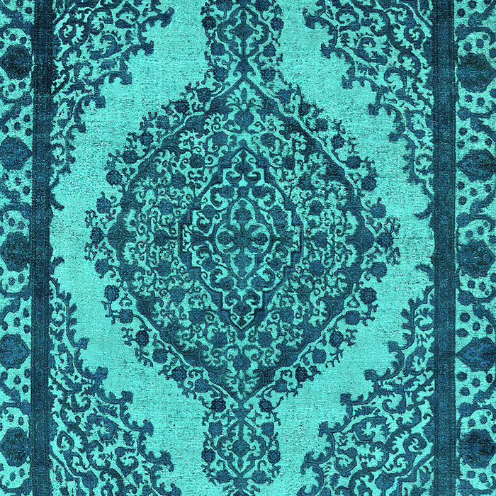 Oriental Turquoise Industrial Rug, urb2214turq