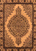 Machine Washable Oriental Orange Industrial Area Rugs, wshurb2214org