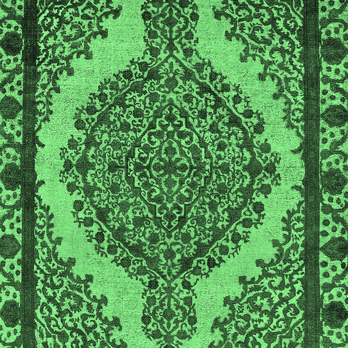 Oriental Emerald Green Industrial Rug, urb2214emgrn