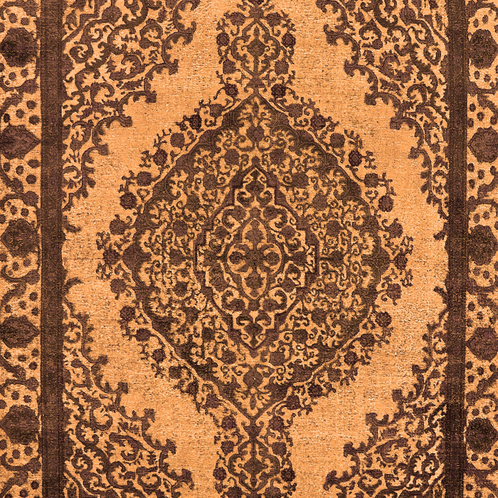 Oriental Orange Industrial Rug, urb2214org