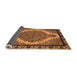 Sideview of Oriental Orange Industrial Rug, urb2214org