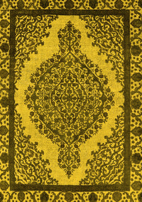 Oriental Yellow Industrial Rug, urb2214yw