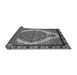 Sideview of Oriental Gray Industrial Rug, urb2214gry