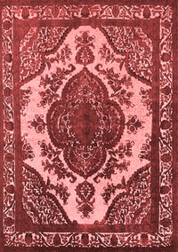 Oriental Red Industrial Rug, urb2215red