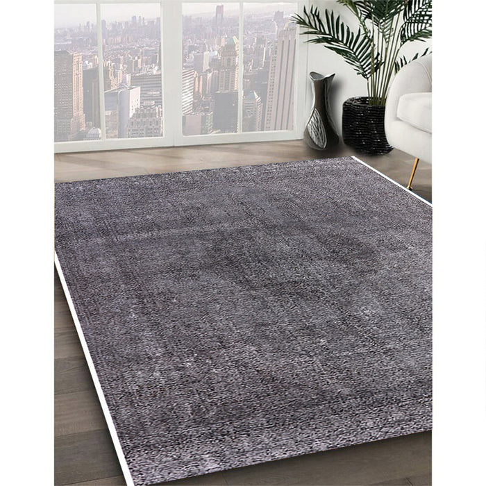 Machine Washable Industrial Modern Gray Rug in a Family Room, wshurb2216