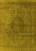 Oriental Yellow Industrial Rug, urb2216yw