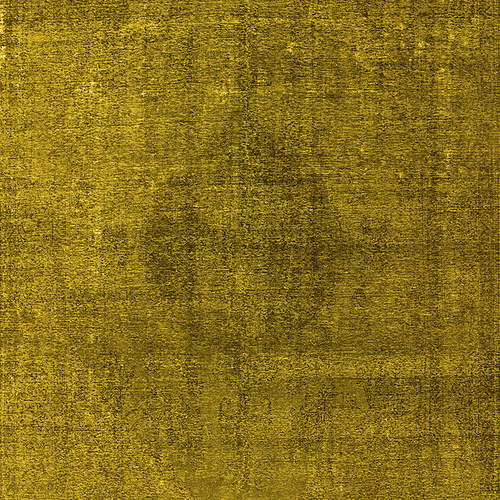 Machine Washable Oriental Yellow Industrial Rug, wshurb2216yw