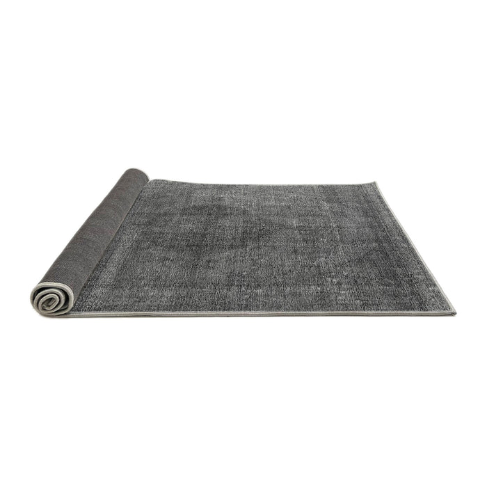 Sideview of Oriental Gray Industrial Rug, urb2216gry