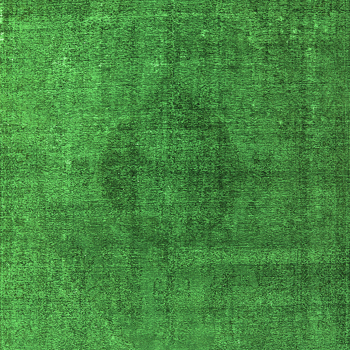 Machine Washable Oriental Green Industrial Area Rugs, wshurb2216grn