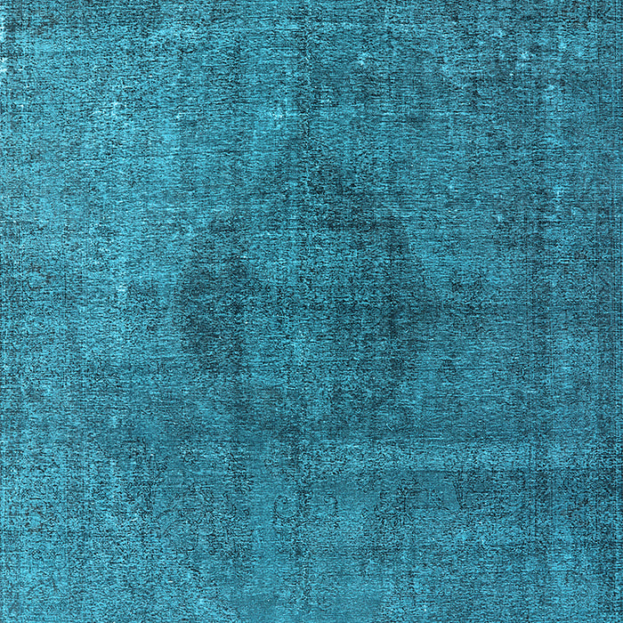 Machine Washable Oriental Light Blue Industrial Rug, wshurb2216lblu