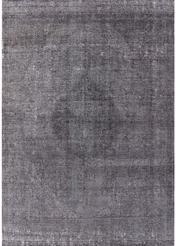 Mid-Century Modern Gray Oriental Rug, urb2216