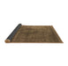 Sideview of Oriental Brown Industrial Rug, urb2216brn