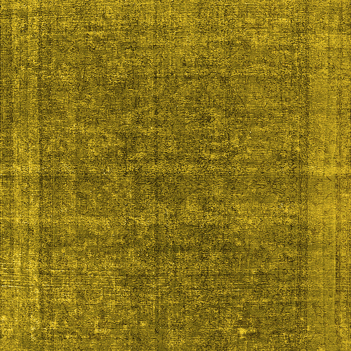 Oriental Yellow Industrial Rug, urb2217yw