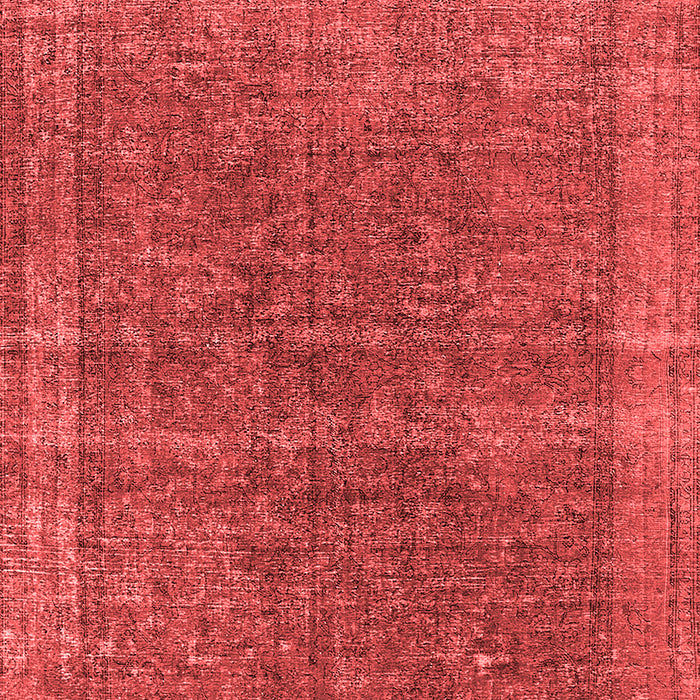 Machine Washable Oriental Red Industrial Rug, wshurb2217red