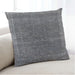 Lifestyle Image of Mid-Century Modern Urban Square Gunmetal Gray Throw Pillow, 18 inch by 18 inch, pwurb2217