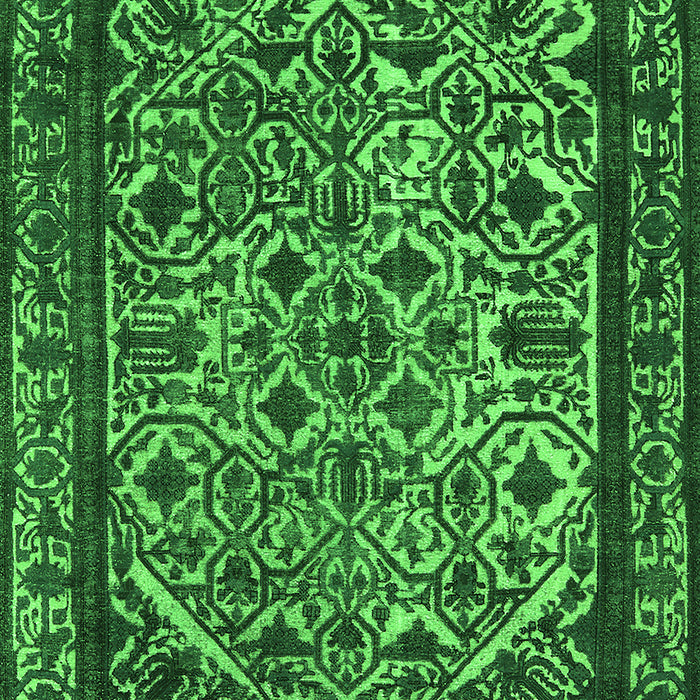 Oriental Green Industrial Rug, urb2218grn