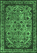 Oriental Emerald Green Industrial Rug, urb2218emgrn