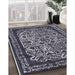 Machine Washable Industrial Modern Dark Slate Blue Rug in a Family Room, wshurb2218