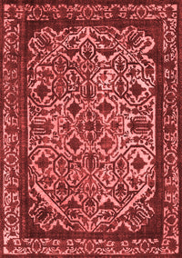 Oriental Red Industrial Rug, urb2218red