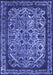 Oriental Blue Industrial Rug, urb2218blu