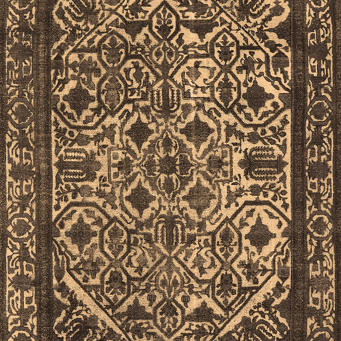 Oriental Brown Industrial Rug, urb2218brn