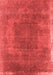 Oriental Red Industrial Area Rugs