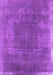 Machine Washable Oriental Purple Industrial Area Rugs, wshurb2219pur