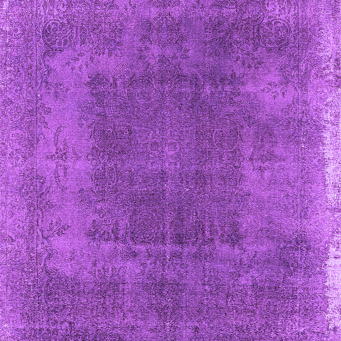 Machine Washable Oriental Purple Industrial Area Rugs, wshurb2219pur