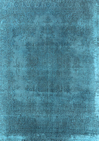 Oriental Light Blue Industrial Rug, urb2219lblu