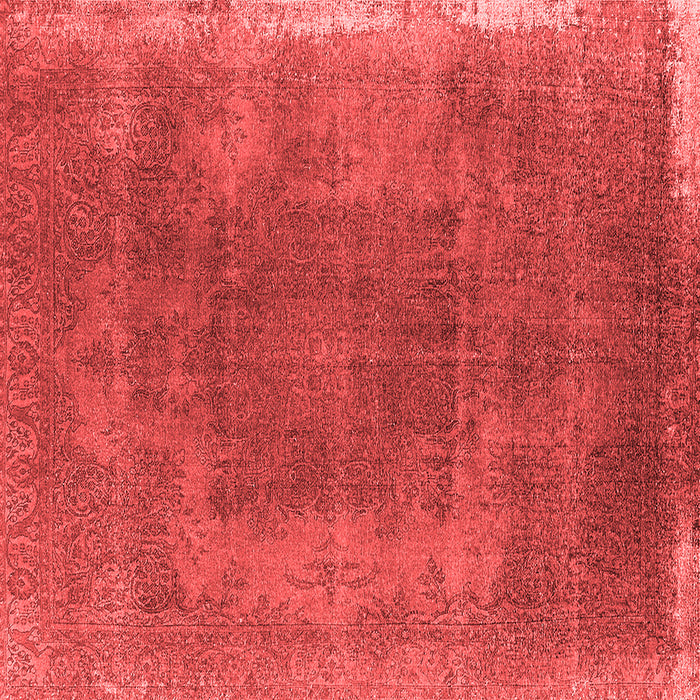 Machine Washable Oriental Red Industrial Rug, wshurb2219red