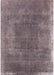 Mid-Century Modern Purple Oriental Rug, urb2219