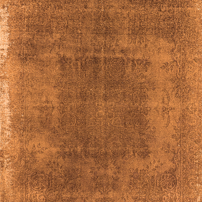 Oriental Orange Industrial Rug, urb2219org