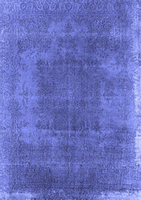 Oriental Blue Industrial Rug, urb2219blu