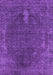 Machine Washable Oriental Purple Industrial Area Rugs, wshurb2220pur
