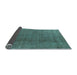 Sideview of Oriental Light Blue Industrial Rug, urb2221lblu