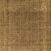 Square Oriental Brown Industrial Rug, urb2221brn