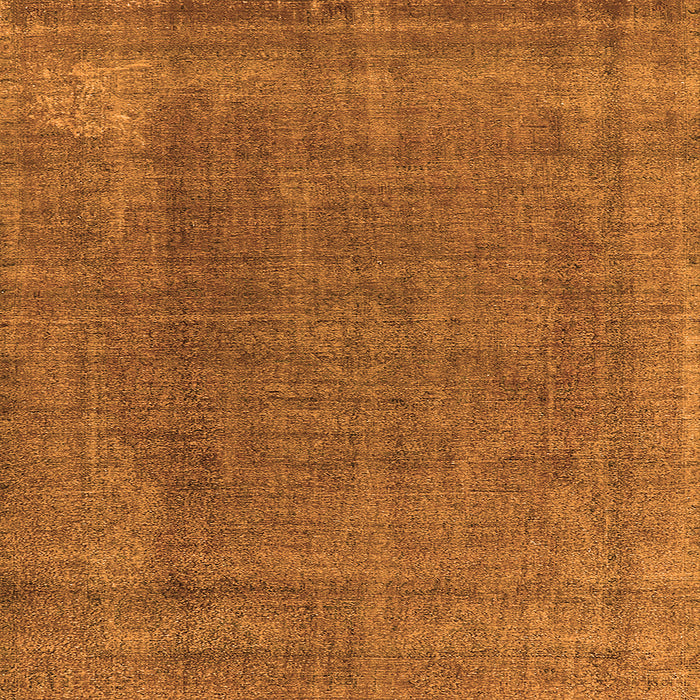 Square Oriental Orange Industrial Rug, urb2221org