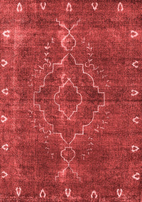 Oriental Red Industrial Rug, urb2222red