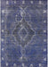 Mid-Century Modern Blue Oriental Rug, urb2222