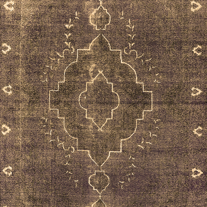 Oriental Brown Industrial Rug, urb2222brn