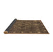 Sideview of Oriental Brown Industrial Rug, urb2222brn