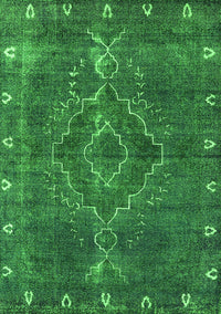 Oriental Green Industrial Rug, urb2222grn